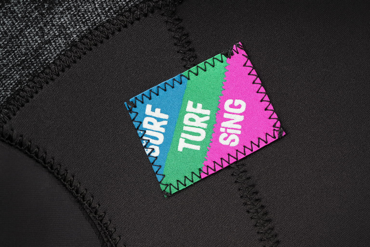 Stretch panels with branding
