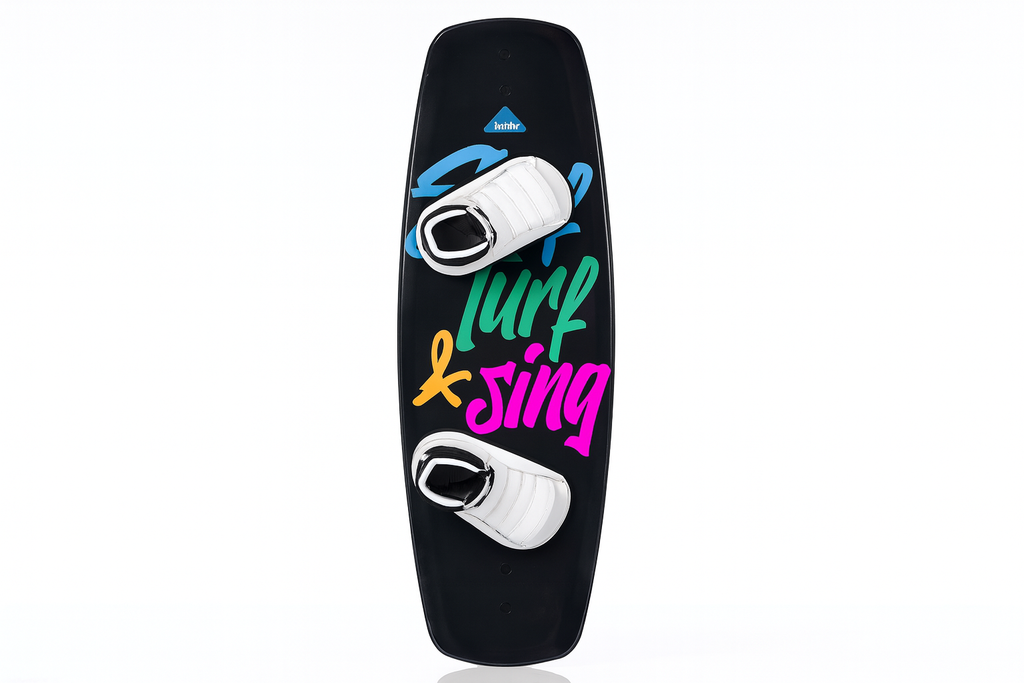 Wakeboard with logo