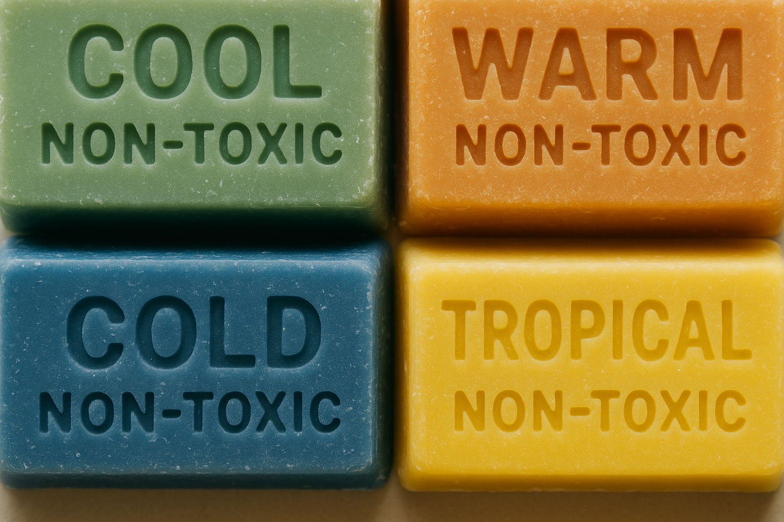 Wax bars detail